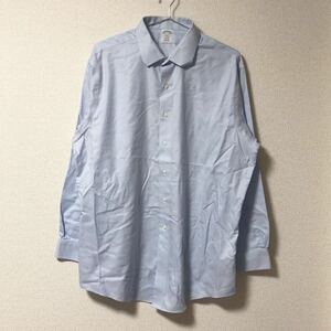 ブルックスブラザーズ　長袖シャツ　ワイシャツ　水色　17-1/2 XLサイズ