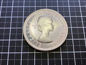 カナダ1ドル銀貨(1964年)