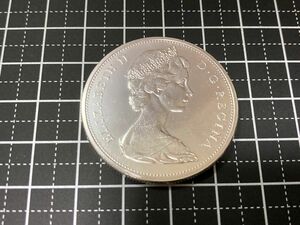 【カナダ】エリザベス1ドル銀貨(1965年)