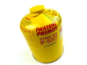 イワタニ・プリムス(IWATANI PRIMUS) ハイパワーガス（大） IP-500T 燃料 ガスボンベ ガスバーナー OD缶 ブタン プロパン 卓上コンロ