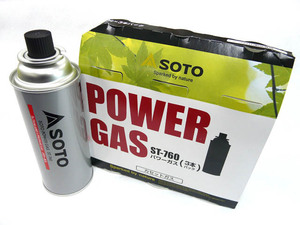  новый Fuji горелка (SOTO) энергия газ (POWER GAS) ST-760 3шт.@ упаковка ST-7601 газ bon Vegas горелка CB жестяная банка газ в баллончике жидкость .b язык 