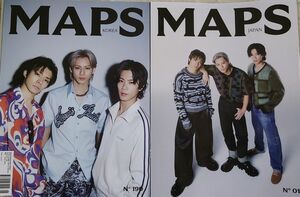 新品未読！MAPS 日本版 韓国版 2冊セット MAPS JAPAN 創刊号 日本版 MAPS KOREA 2024年5月号