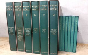 ■状態良好 フィレンツェの美術 ARTE IN FIRENZE Ⅰ～Ⅵ 全6巻+解説書 12冊セット 限定2000部中427番 小学館■