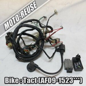 □【スーパーTACT タクト AF09】純正メインハーネス+電装SET　CDI/レギュレター/IGコイル「GMO CF446A」□K48450