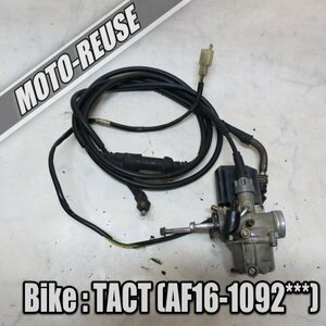 □【TACT タクト AF16】純正キャブレター　スロットルワイヤー付「PA 31F」□K33528