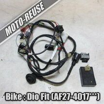 □【DIO Fit ディオフィット AF27】純正メインハーネス+電装SET　CDI/レギュレター/IGコイル□K47413_画像1