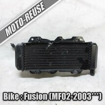 □【Fusion フュージョン MF02】純正ラジエーター　ラジエター　FAN付□K47500_画像1