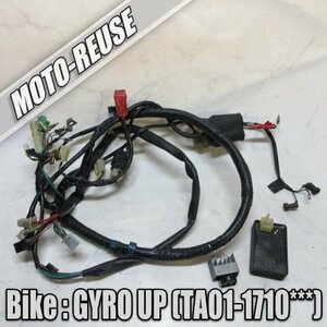 □【GYRO UP ジャイロアップ TA01】純正メインハーネス+電装SET　CDI/レギュレター「GM6-J0 CI713F」□K50074