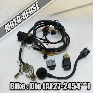 □【スーパーDIO ディオ AF27】純正メインハーネス+電装SET　CDI/レギュレター/IGコイル「GK8 CF488B」□K34740