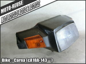 □【CARNA カーナ CA18A】純正ライトASSY　ヘッドライト　ライトカウル　ウインカー□R41151