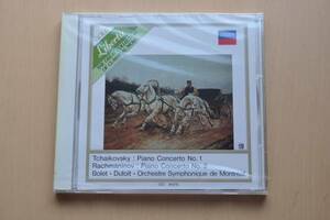 チャイコフスキー：ピアノ協奏曲第1番/ラフマニノフ：ピアノ協奏曲第2番@ホルヘ・ボレット&シャルル・デュトワ/ゴールドCD/Gold CD/未開封