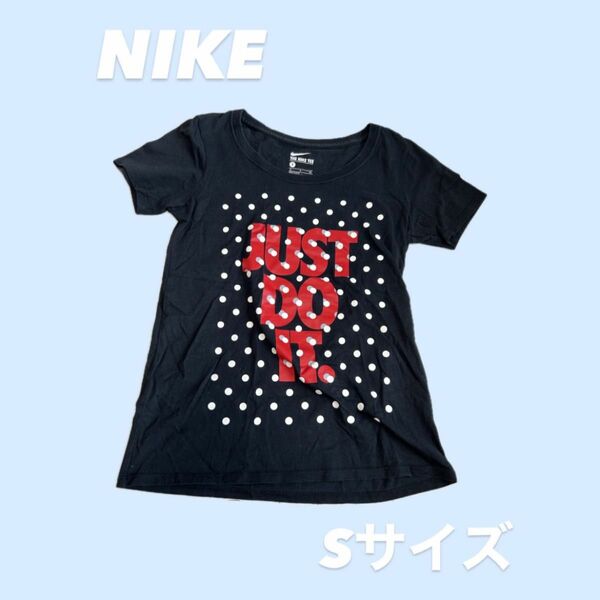 Tシャツ 半袖 半袖Tシャツ黒 NIKE レディース Sサイズ