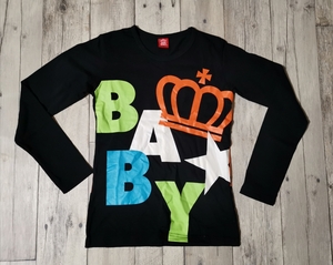 # lady's ( tops )[BABY DOLL]* baby doll * long sleeve T shirt * declared size (S)* free shipping *ac_21