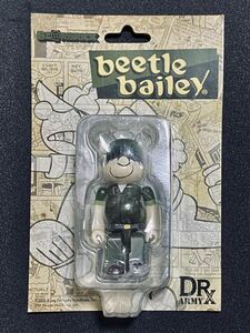 BE@RBRICK DRX ARMY beetle bailey ベアブリック メディコムトイ ワンオーナー品 未開封