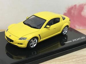  бесплатная доставка 1/43 Mazda RX-8 желтый миникар M Tec MTECH MAZDA YELLOW старый машина FS ограничение 