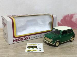 送料無料　1/43 トミカダンディ モーリス ミニクーパーS 日本製 ミニカー TOMICA DANDY MORRIS MINICOOPER JAPAN 旧車 当時物