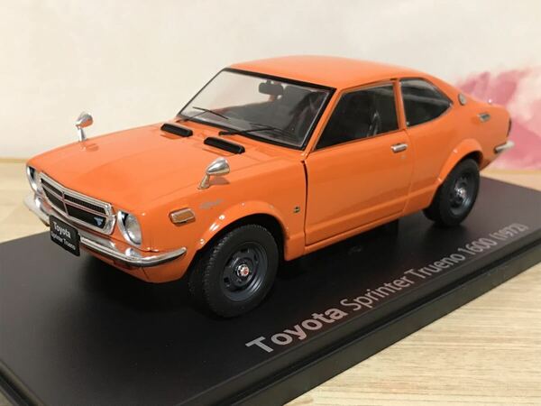 送料無料　1/24 国産名車コレクション トヨタ スプリンター トレノ 1600 旧車 ミニカー TOYOTA SPRINTER TRUENO 1972