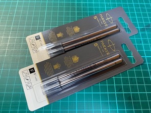 送料無料：新品未使用　パーカー PARKER 5th替え芯 Fサイズ 2本入 2セット