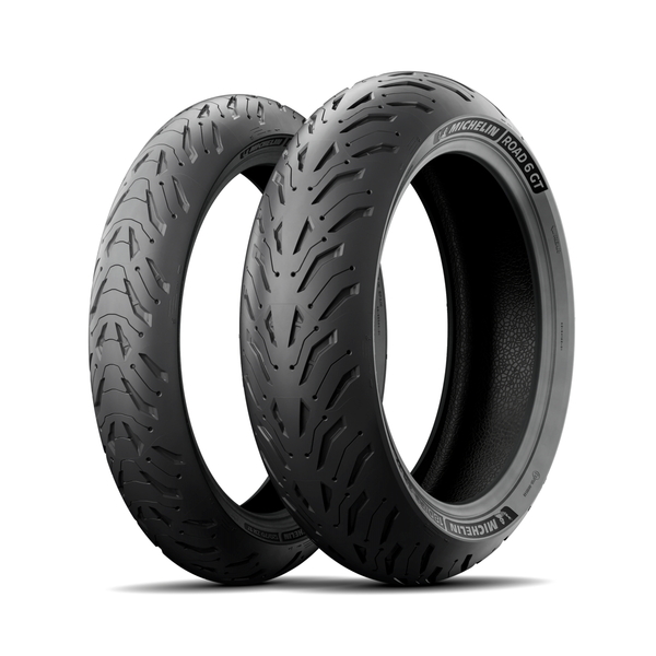 MICHELIN ROAD 6 GT(ミシュラン ロード6GT) 120/70ZR17+180/55ZR17 前後セット 送料無料 正規品 フレッシュタイヤ タイヤ交換も承ります