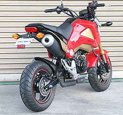 HONDA GROM(JC61) 13/06-16/5 用 スライド全長調整式 ADIOフェンダーレスキット　スリムリフレクター付き