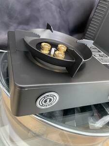  ultra elegant! portable gas stove black size 290mm×200mm×85mm hard case attaching inspection : camp outdoor Iwatani Iwatani