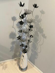 インテリア照明 フラワー フロアライト 花瓶