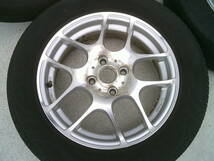 ★ ＨＹＰＥＲ－ＫＳ 15インチ アルミホイール 4本 15 X 5J +40 PCD100 4穴 185/60R15 ★ R50 R52 R53 MINI で使用_画像5