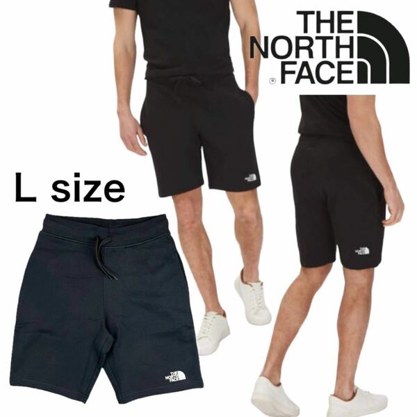 ザ ノースフェイス ボトムス ハーフパンツ NF0A3S4E コットン素材 ブラック Lサイズ THE NORTH FACE M STANDARD SHORT LIGHT 新品