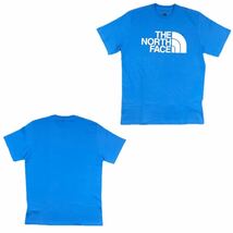ザ ノースフェイス Tシャツ NF0A812M ハーフドーム ソニックブルー Lサイズ プリントロゴ THE NORTH FACE M S/S HALF DOME TEE 新品_画像2