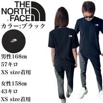 ザ ノースフェイス 半袖 Tシャツ NT7U ブラック Lサイズ コットン素材 クルーネック シンプルロゴ THE NORTH FACE COTTON S/S TEE 新品_画像2