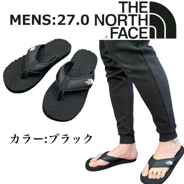 ザ ノースフェイス サンダル NF0A47AA ブラック 27.0cm ビーチサンダル メンズ ユニセックス THE NORTH FACE BASE CAMP FLIP FLOP 新品