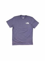 ザ ノースフェイス Tシャツ NF0A812H パープル×ブラック 2XLサイズ バックロゴ ボックスロゴ THE NORTH FACE S/S BOX NSE TEE 新品 _画像3