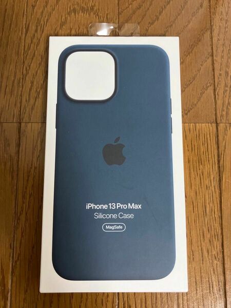 【正規品！】Apple純正　iPhone 13 Pro Maxシリコーンケース　ブルー