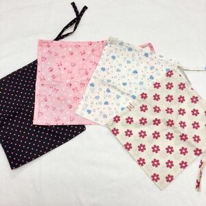  girl ② pouch napkin inserting glass inserting 4 pieces set dot small floral print 
