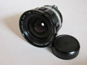 ★ NIKKOR-UD AUTO F3.5 f=20mm ★ ジャンク品