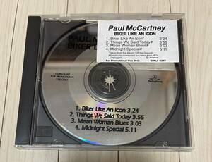  Paul McCartney /ポール・マッカートニー/Biker Like An Icon /UK/4曲入りプロモCD