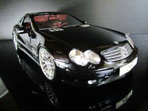 * rare * custom goods *Maisto 1/18 MERCEDES BENZ SL55AMG Mercedes Benz SL55 AMG* lowdown specification |R230 type * black *