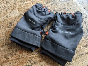 SIMM Syms GORE-TEX INFINIUM половина палец перчатка размер M искусственная приманка fly рыбалка 