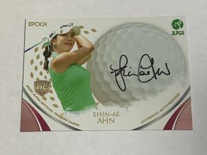 アンシネ 2020 EPOCH エポック JLPGA 女子ゴルフ RC ルーキー 直筆サインカード 90枚限定 アン シネ