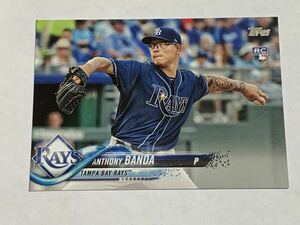 アンソニー バンダ ANTHONY BANDA 2018 TOPPS UPDATE RC DODGERS ロサンゼルス ドジャース 即決