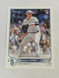 GEORGE KIRBY 2022 TOPPS UPDATE RC ROOKIE DEBUT MARINERS 即決