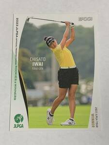 岩井千怜 2023 EPOCH エポック JLPGA 女子ゴルフ ROOKIES & WINNERS レギュラーカード 即決