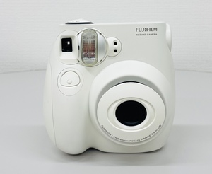 美品 FUJIFILM instax mini 7S チェキ ホワイト 動作確認済