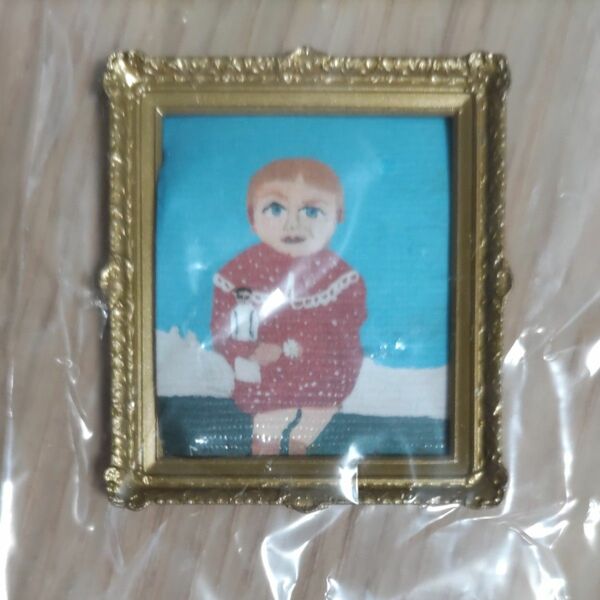 アーブル美術館　大贋作ベストセレクション　ルソー／人形を持つ子供 絵画 油絵 GALLERY