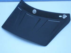 ** off-road helmet visor [ matted black color ]* new goods unused *