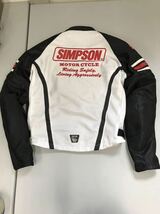 SIMPSON メッシュジャケット バイクウェア_画像6