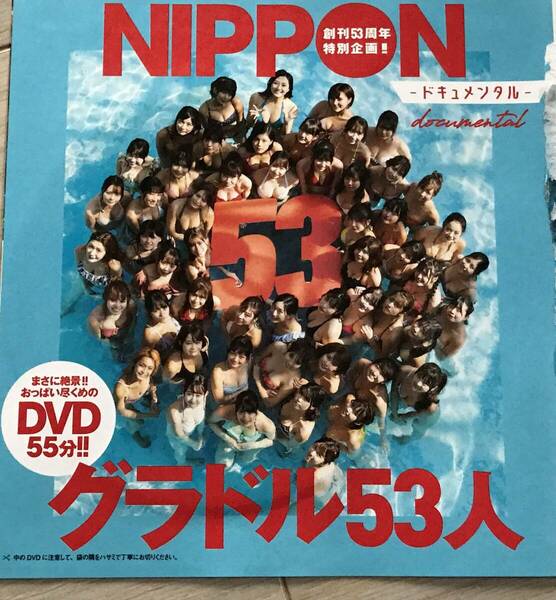 プレイボーイ　付録DVD　NIPPON グラドル５３人　