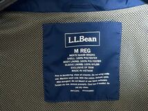 【L.L.Bean】エルエルビーン ナイロンジャケット ジップアップ ウィンドブレーカー 裏地メッシュ ネイビー サイズM_画像7