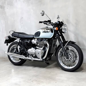 [ limitation chrome edition ] Triumph Bonneville T120* Len Tec engine guard attaching [ various cost included .]BONNEVILLE T CHROME EDITION