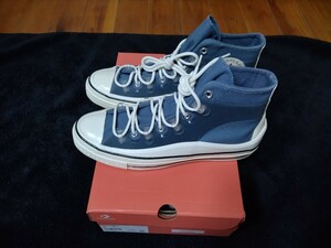 CONVERSE CHUCK 70 UTILITY HI KIM JONES　日本未発売モデル 171654C　STEEL　ブルー　 US10　 28.5cm 限定　レア　格安　CT70 